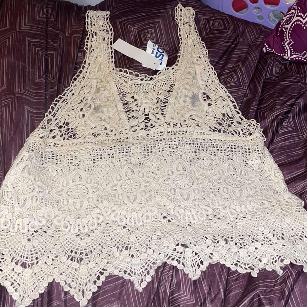 Lace Top - Picture 7 of 8
